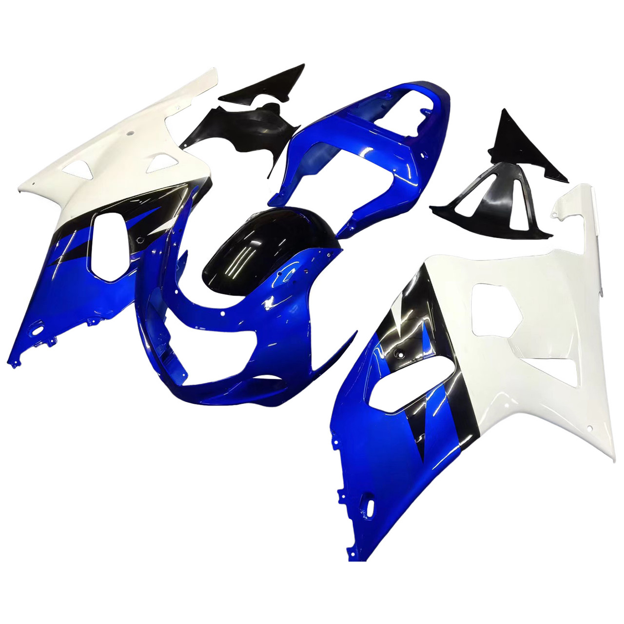 Amotopart Fairings Suzuki GSXR 600 Blue Motul Suzuki Racing  (2001-2003)