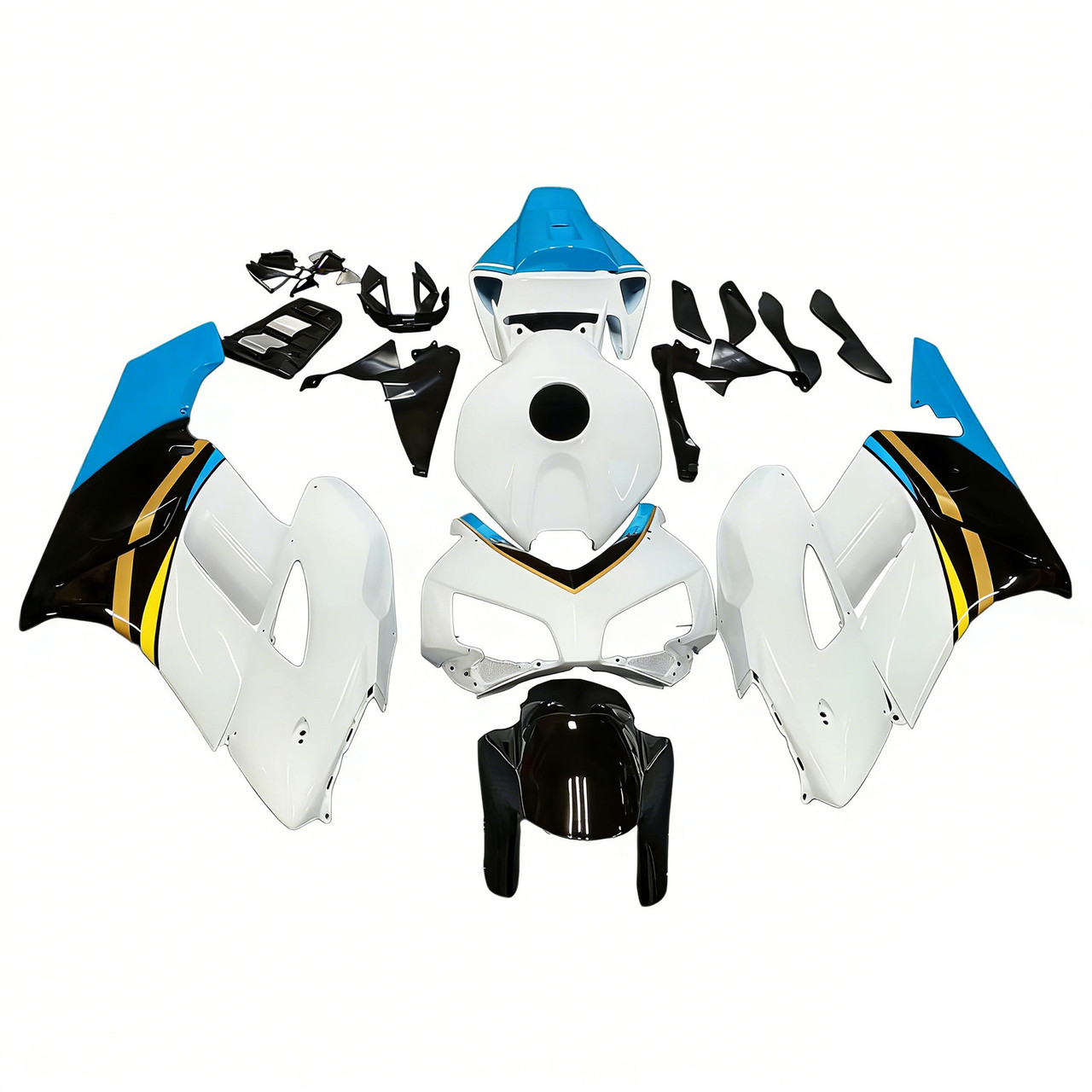 Amotopart Fairings Honda CBR 1000 RR Multi-Color Konica Minolta Racing (2004-2005)