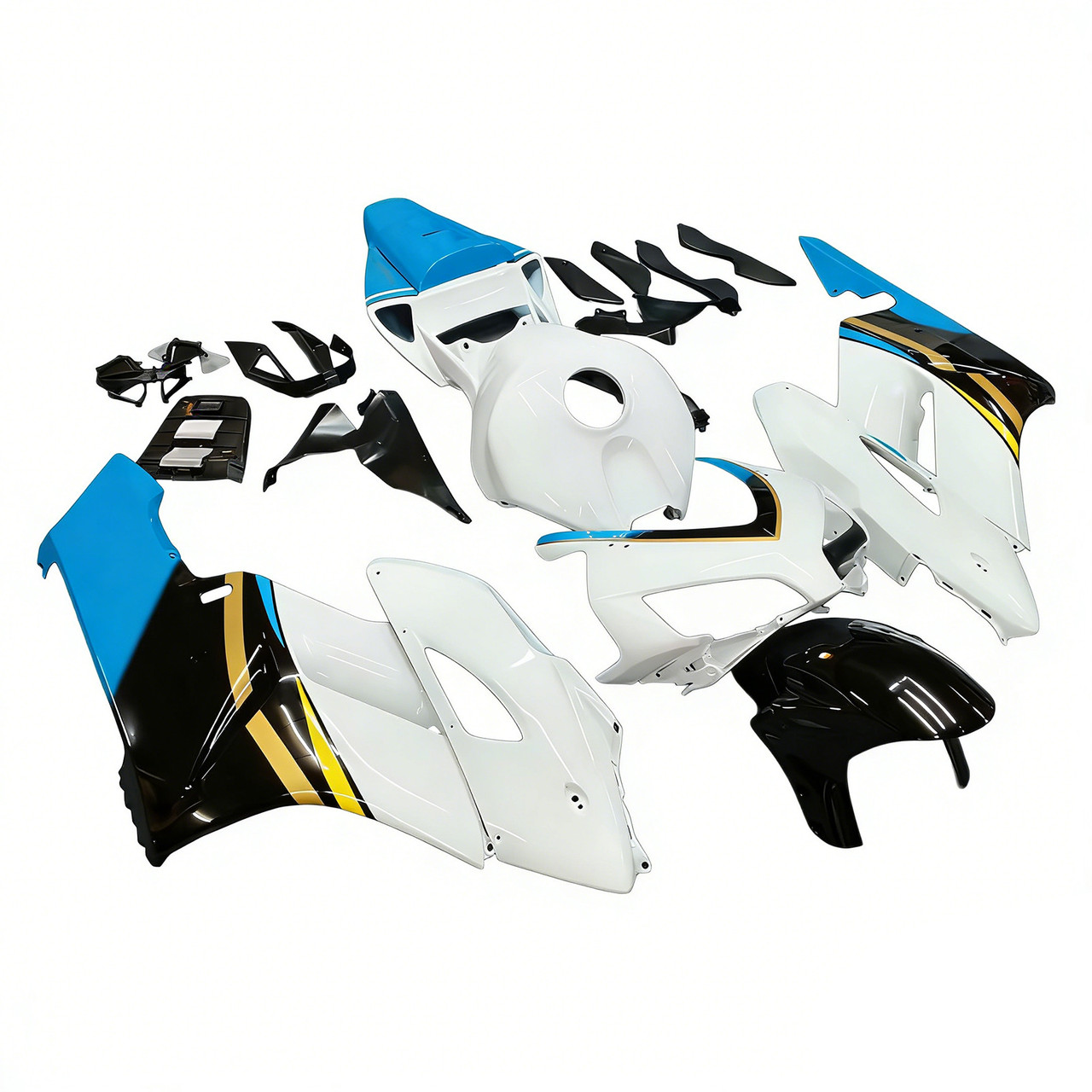 Amotopart Fairings Honda CBR 1000 RR Multi-Color Konica Minolta Racing (2004-2005)