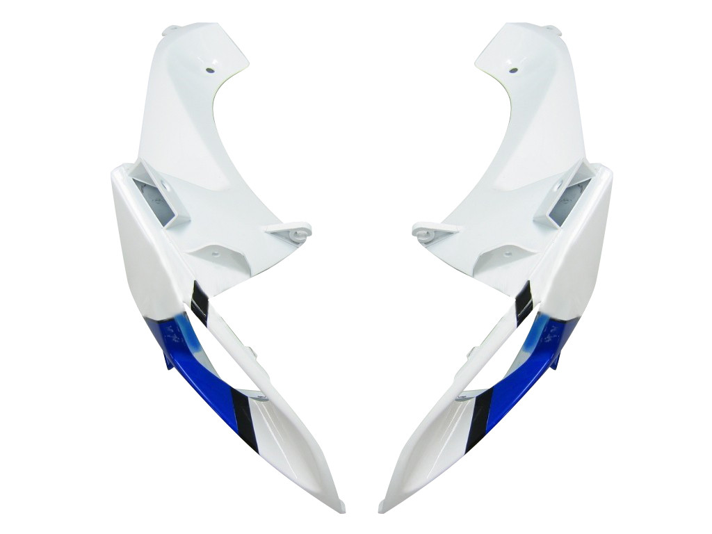 Amotopart Fairings Suzuki GSXR 600 750 White & Blue Jordan Racing  (2006-2007)