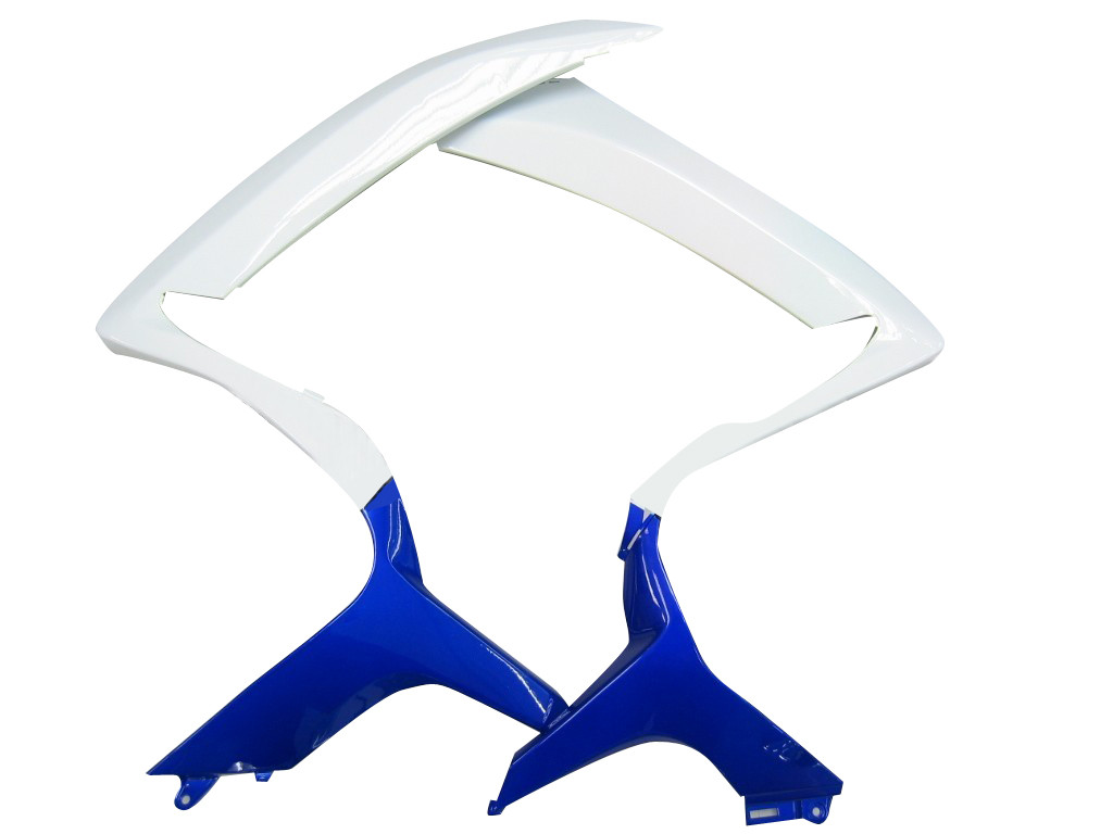Amotopart Fairings Suzuki GSXR 600 750 White & Blue Jordan Racing  (2006-2007)