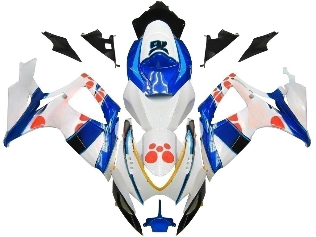 Amotopart Fairings Suzuki GSXR 600 750 Multi-Color pepephone Racing  (2006-2007)