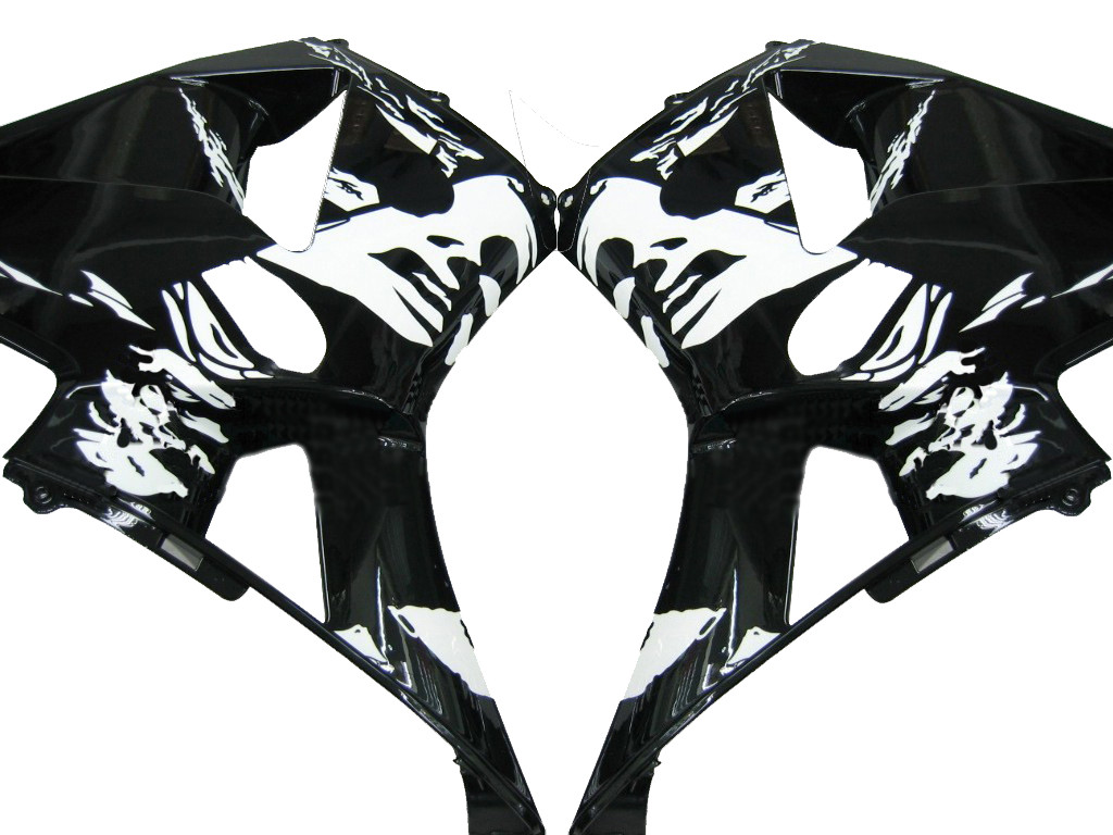 Amotopart Fairings Honda CBR 600 RR White & Black Tribal Racing (2005-2006)
