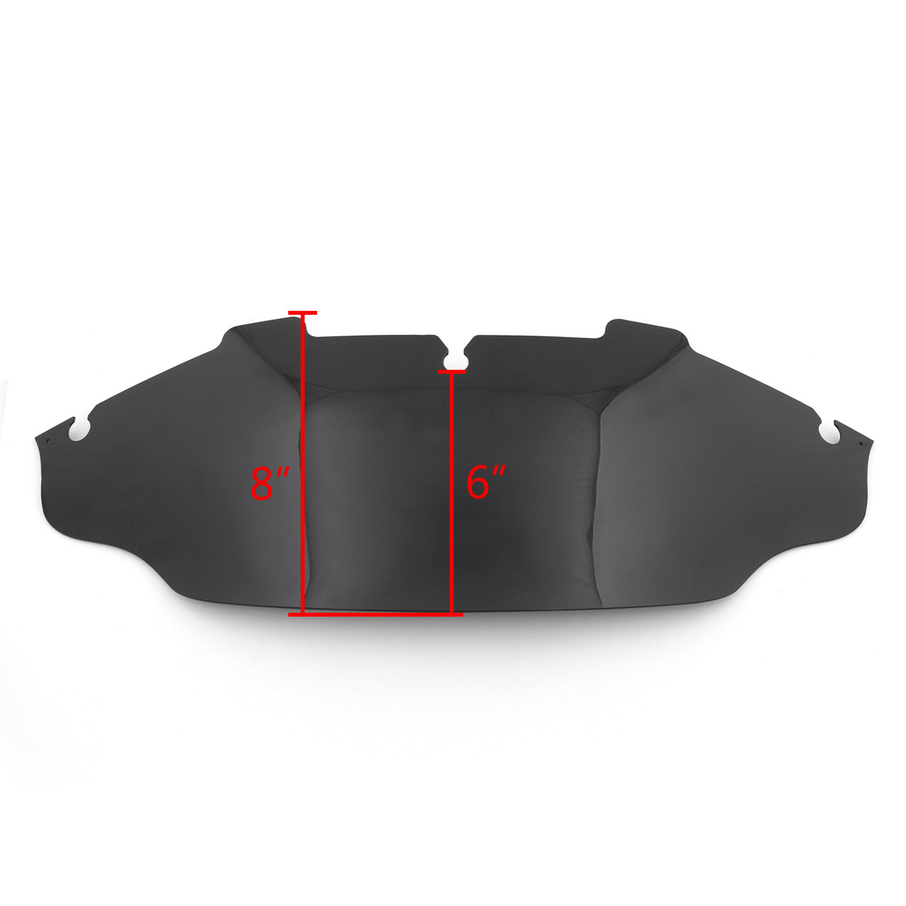 OUMURS 6” Windshield Windscreen – Harley Electra Glide, Street Glide, Road King, Touring 96-13