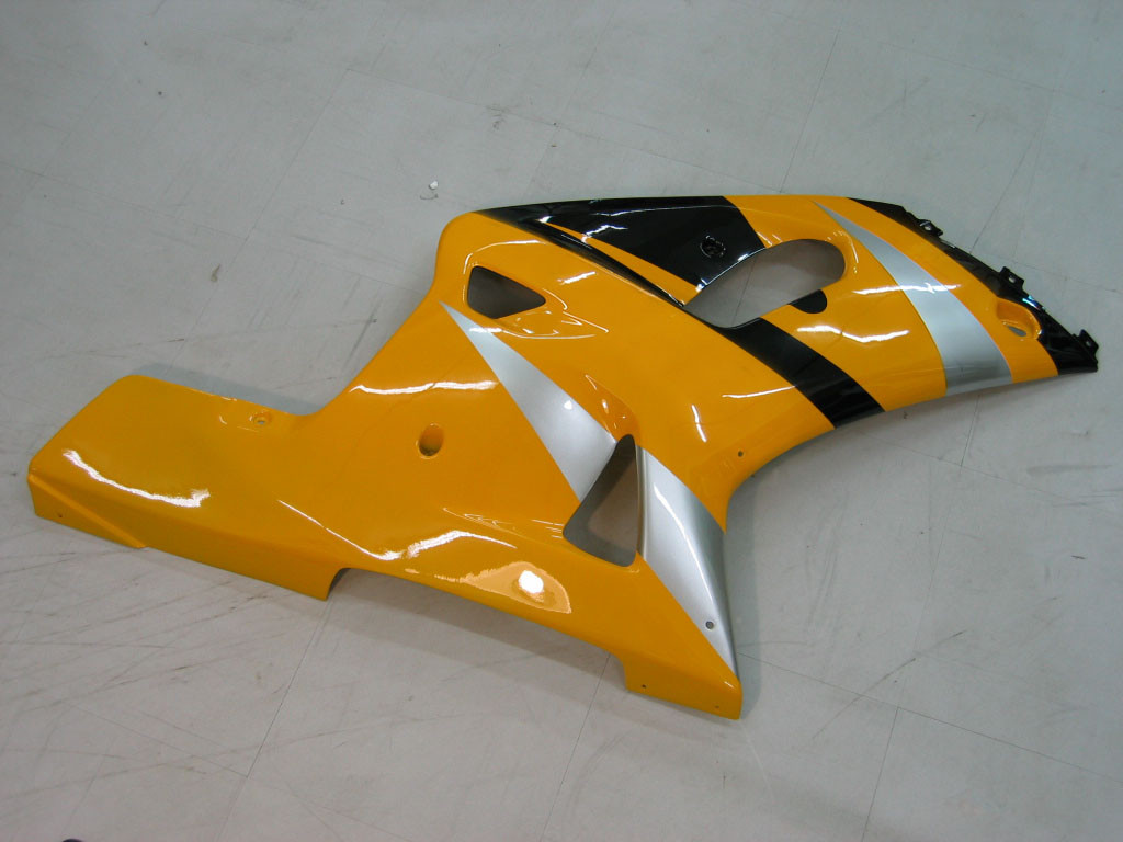 Amotopart Fairings Suzuki GSXR 600 Yellow & Black GSXR Racing  (2001-2003)