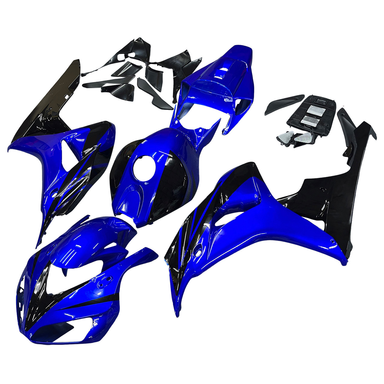 Amotopart Fairings Honda CBR 1000 RR Blue & Black CBR Racing (2006-2007)