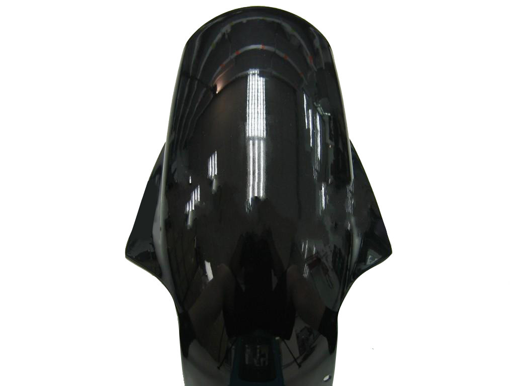 Amotopart Fairings Kawasaki ZX6R 636 Black & Blue Flame Ninja Racing  (2005-2006)