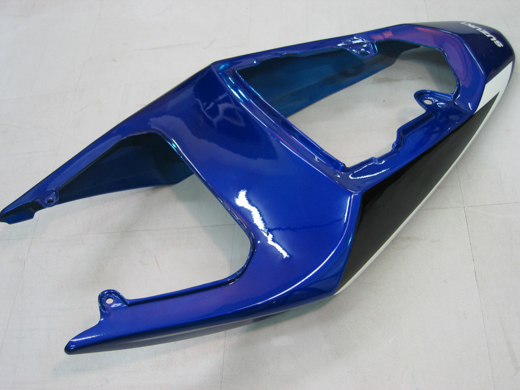 Amotopart Fairings Suzuki GSXR 600 750 Blue Black Silver GSXR Racing  (2004-2005)