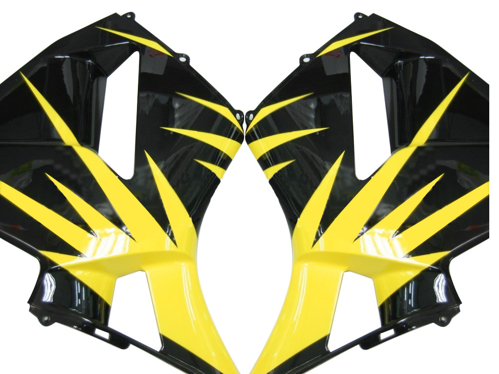 Fairings Honda CBR 600 RR Black & Yellow Tribal Racing (2005-2006)