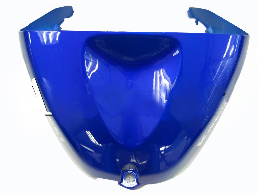 Amotopart Fairings Kawasaki ZX6R 636 Blue White West  Racing  (2005-2006)