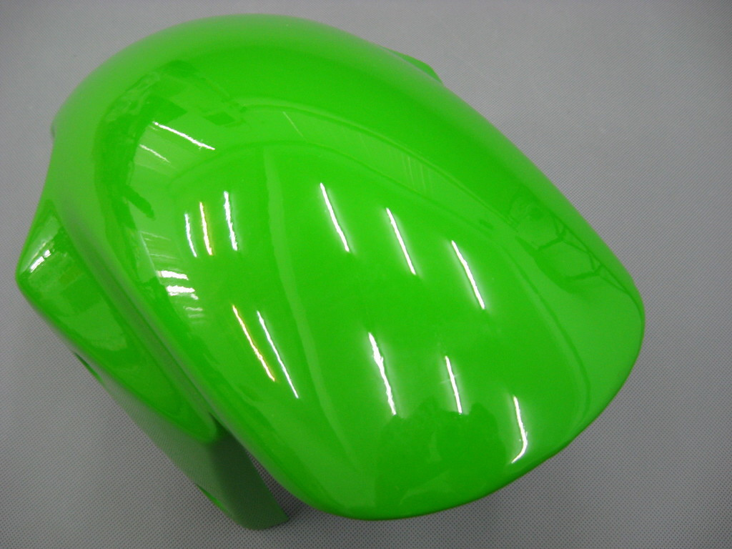 Amotopart Fairings Kawasaki ZX6R 636 Green Black No.56 ELF Racing  (2003-2004)