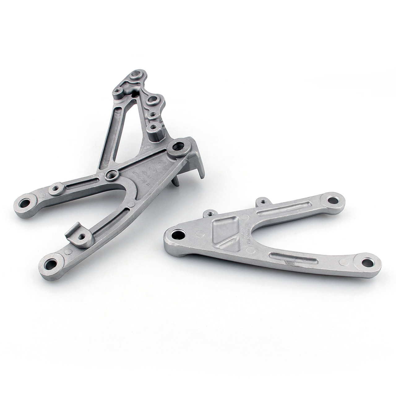 Front Footpegs Footrests Brackets Set Yamaha YZF R1 (07-08)