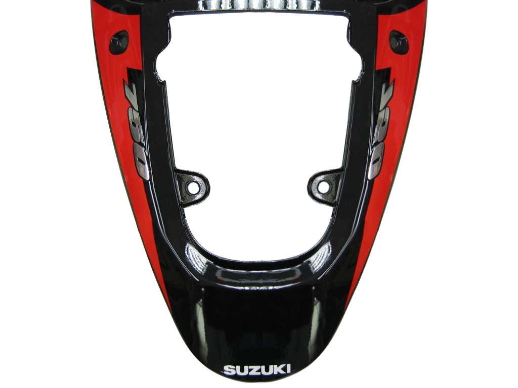 Amotopart Fairings Suzuki GSXR 750 Orange Metallic & Black GSXR