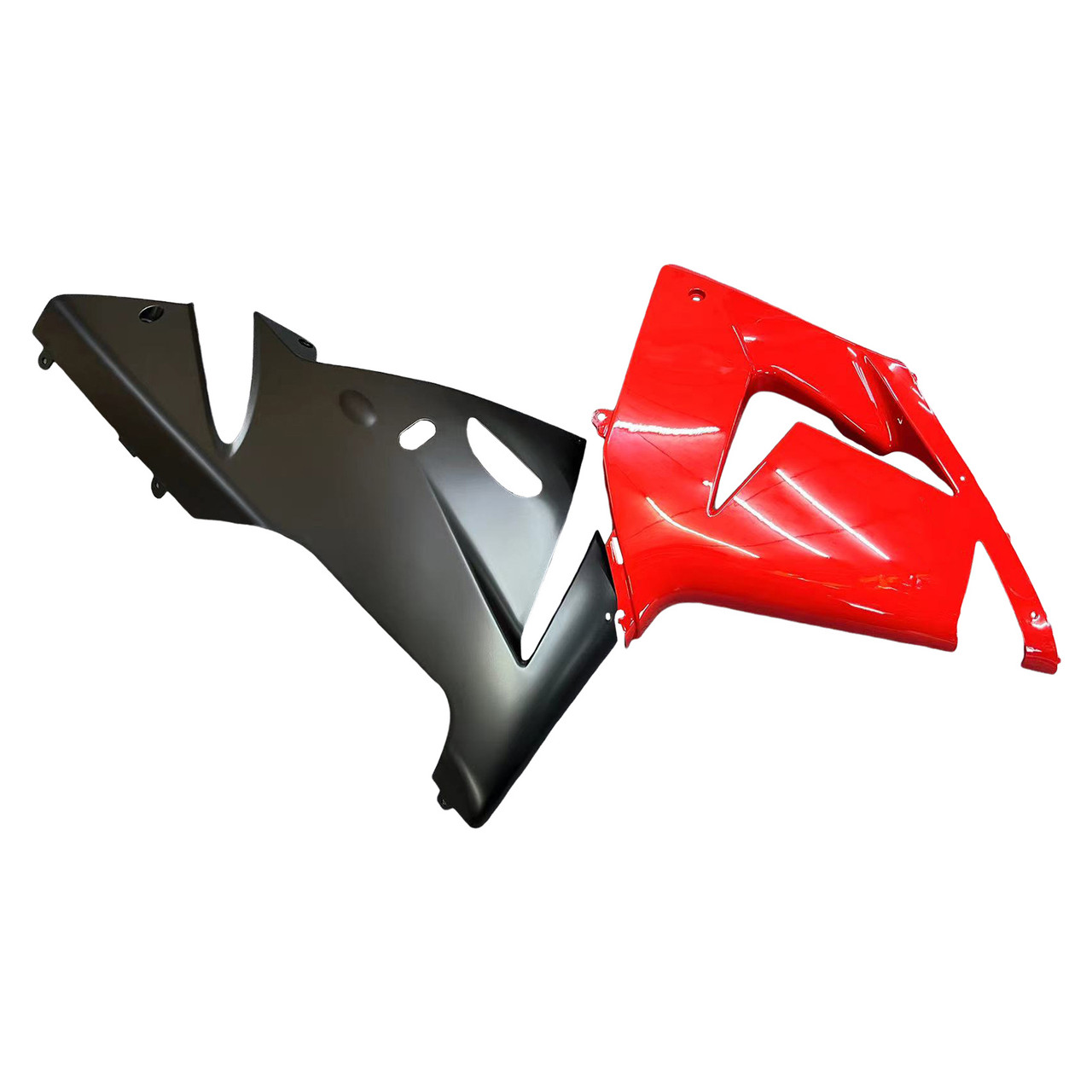 Amotopart Fairings Kawasaki ZX10R Red and Black Ninja Racing (2004-2005)