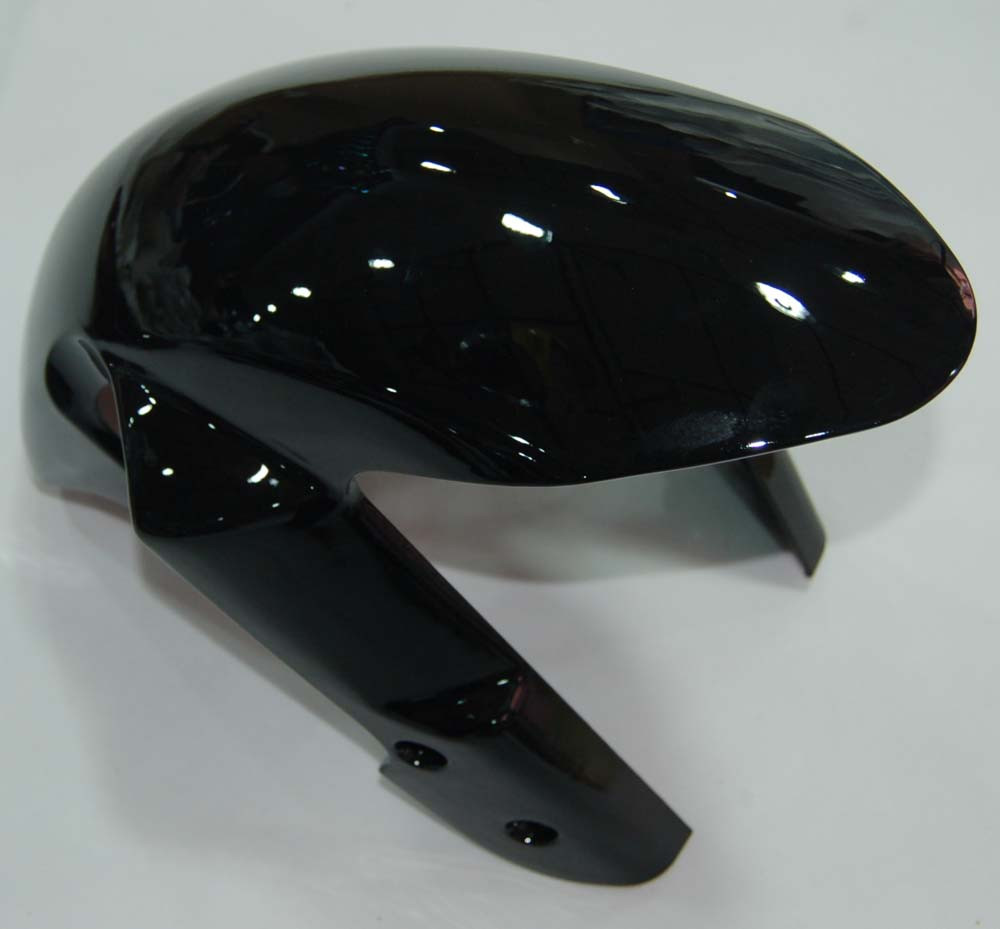 Fairings Suzuki GSXR 600 750 Black & Red Flame Racing  (2008-2010)