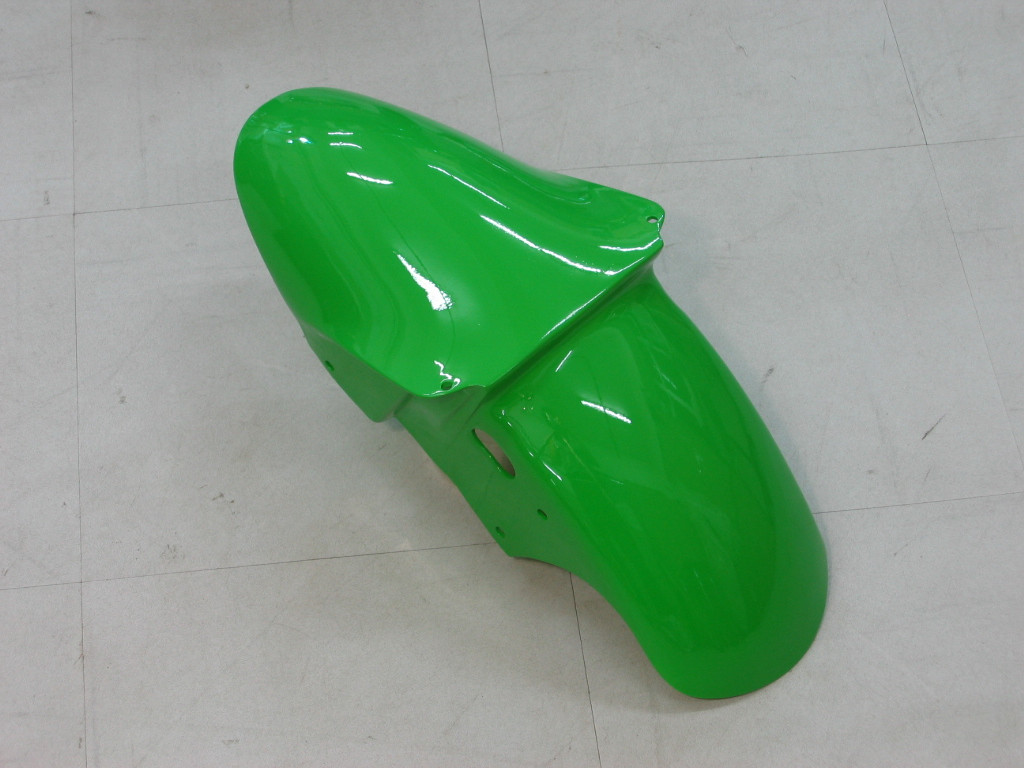 Amotopart Fairings Kawasaki ZX 9R Green Black ZX9R Racing  (2000-2001)