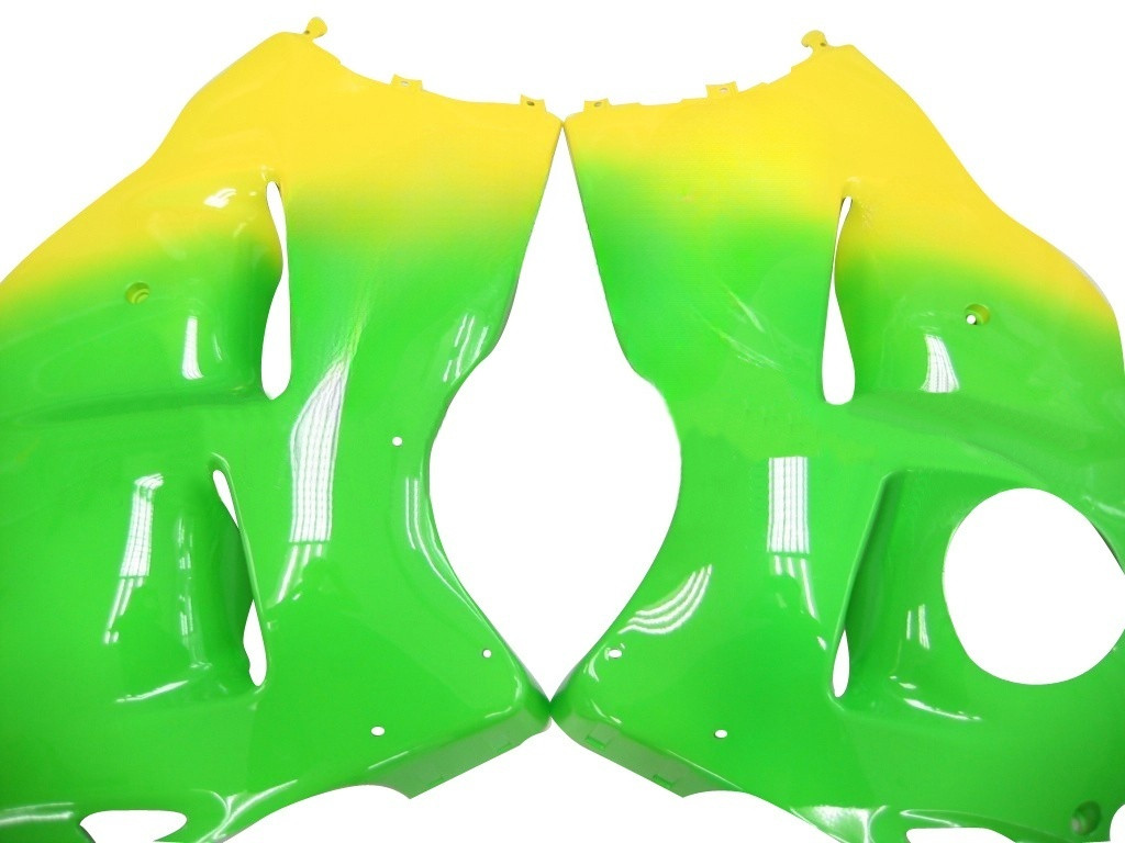 Amotopart Fairings Suzuki GSX1300 Hayabusa Green & Yellow Hayabusa Racing  (1999-2007)