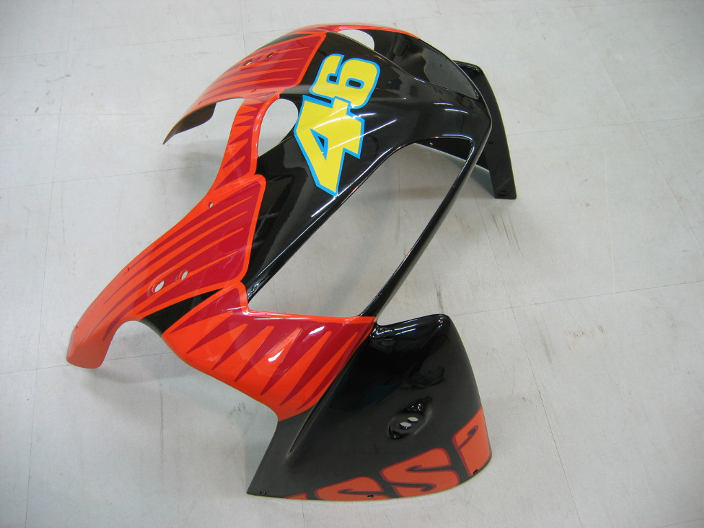 Amotopart Fairings Honda CBR 600 RR Yellow Black Valentino Rossi Racing (2005-2006)
