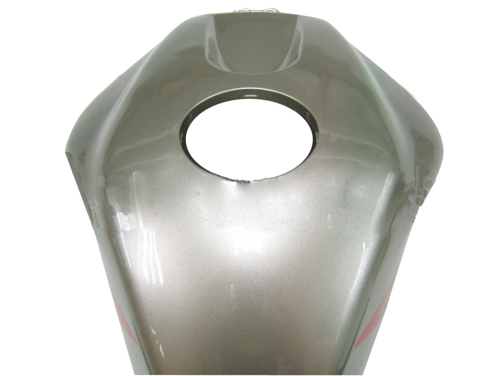 Amotopart Fairings Honda CBR 600 RR Silver & Red Tribal Racing (2005-2006)