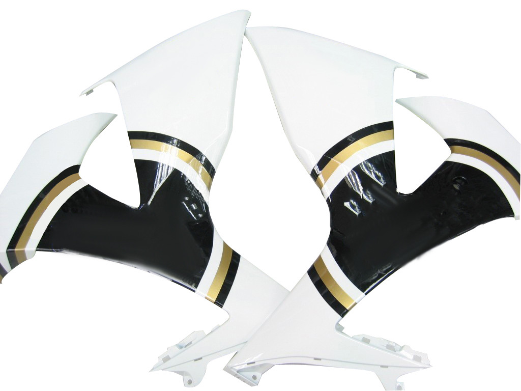 Amotopart Fairings Suzuki GSXR 1000 White Black Gold Lucky Strike Racing  (2009-2016)