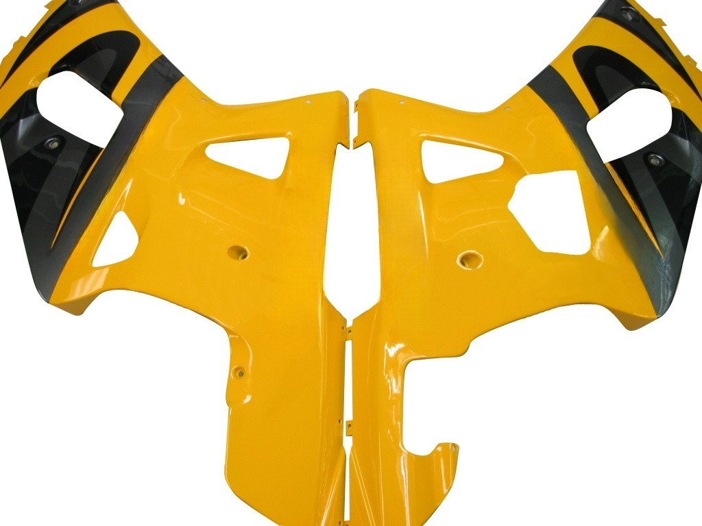 Amotopart Fairings Suzuki GSXR 600 Yellow  Silver GSXR Racing  (2001-2003)