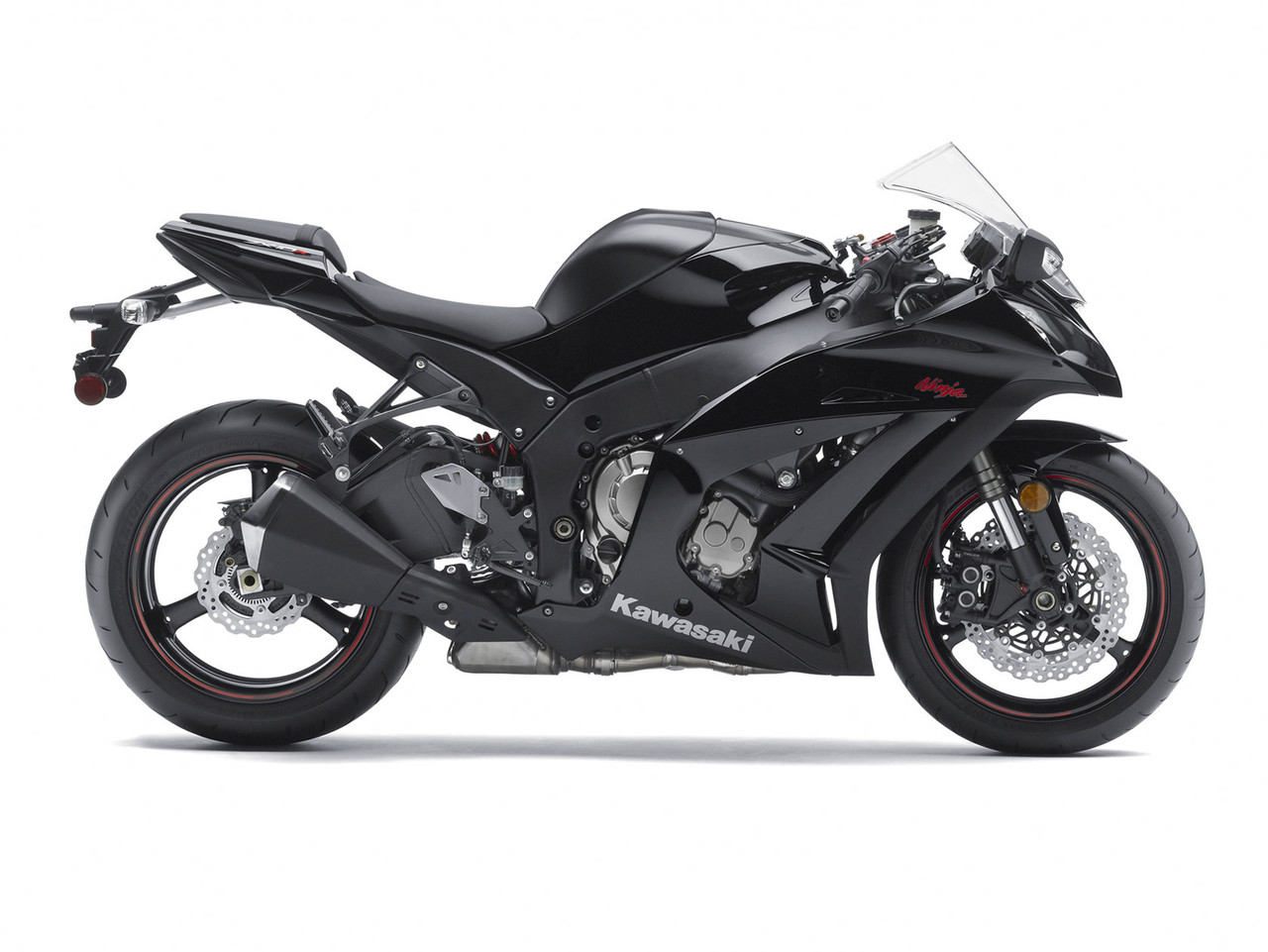at Amotopart Fairings Plastics Kawasaki ZX10R Ninja Black