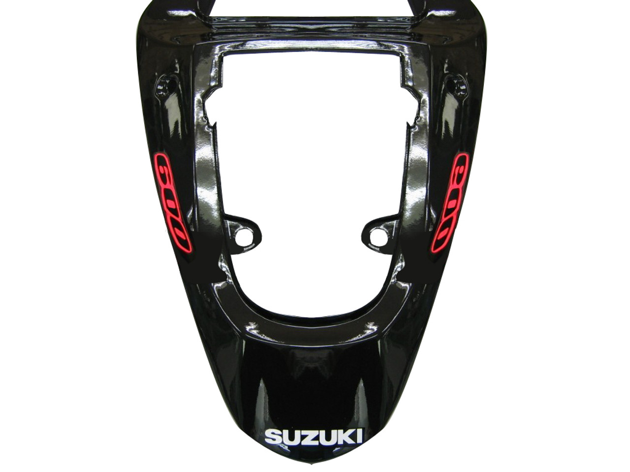 Amotopart Fairings Suzuki GSXR 750 Black GSXR Racing (2001