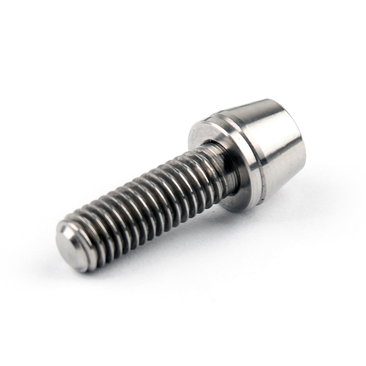 M5x16mm titanium ti bolts allex hex stem tapered head screw with washer