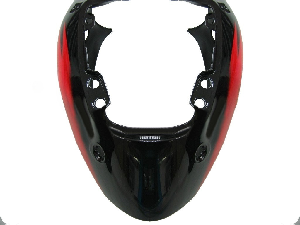 Amotopart Fairings Suzuki GSX1300 Hayabusa Black and Red Hayabusa Racing  (1999-2007)