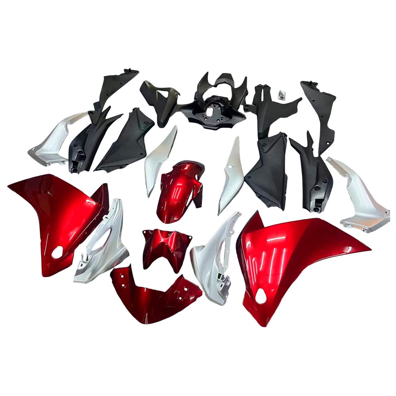 Amotopart Fairings Honda CBR250R Red Silver CBR Racing (2011-2015)