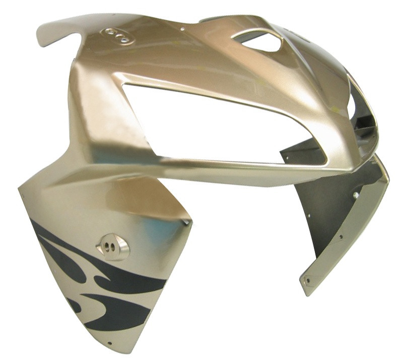 Amotopart Fairings Honda CBR 600 RR Gold & Black Tribal Tatoo Racing (2005-2006)