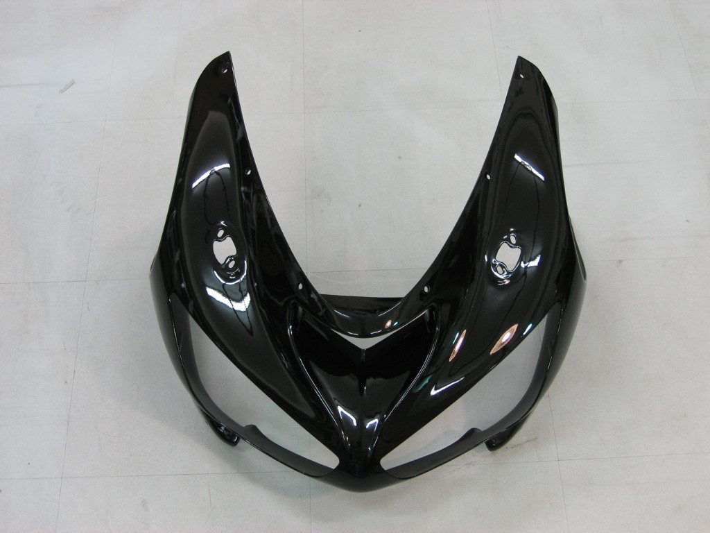 Fairings Kawasaki ZX6R 636 Black ZX6R  Racing  (2005-2006)