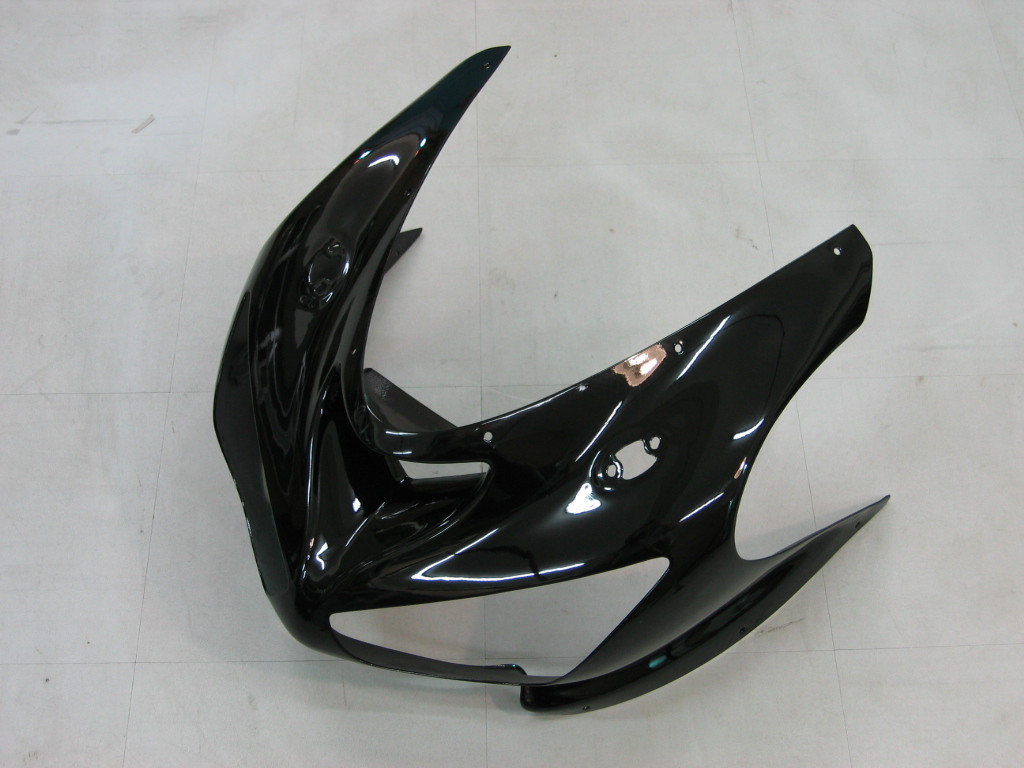 Amotopart Fairings Kawasaki ZX6R 636 Black ZX6R  Racing  (2005-2006)