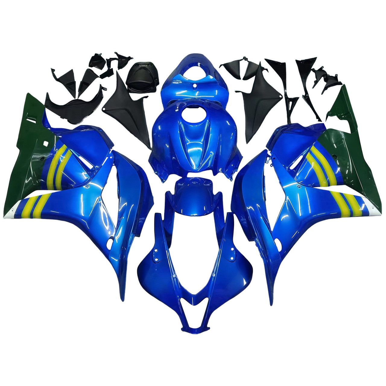 Amotopart Fairings Honda CBR 600 RR Blue & Green Movistar Racing (2009-2012)