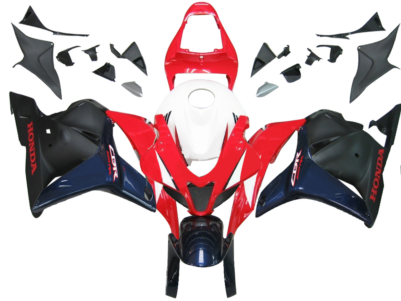 Amotopart Fairings Honda CBR 600 RR Red White Blue CBR