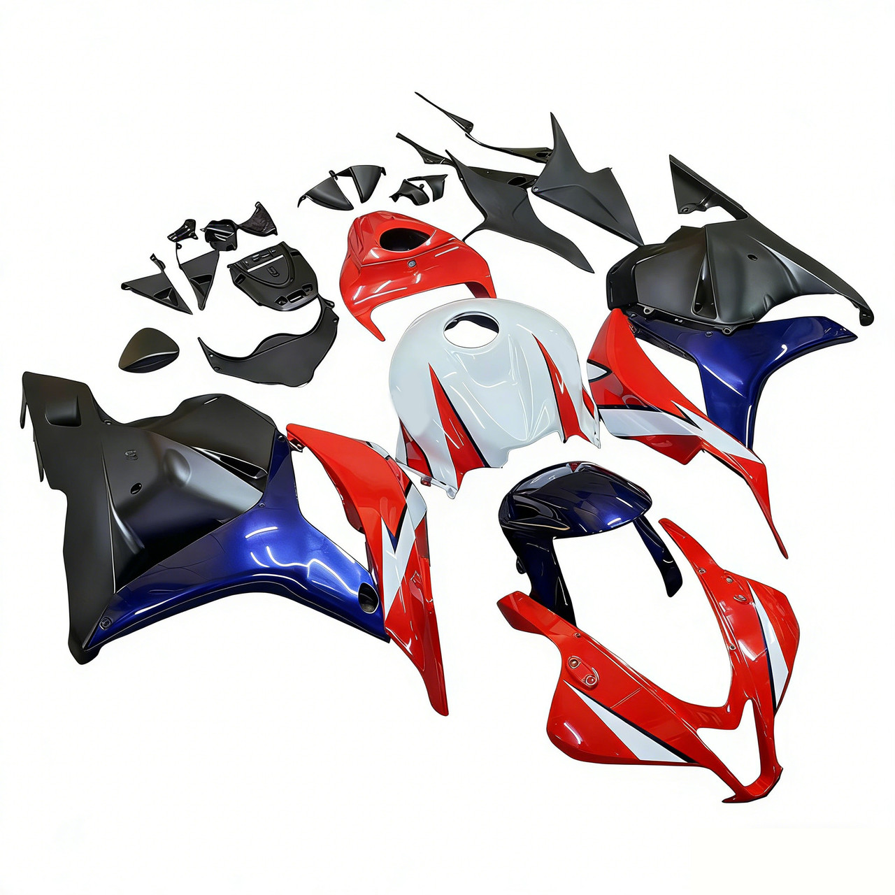 Amotopart Fairings Honda CBR 600 RR Red White Blue CBR Racing (2009-2012)