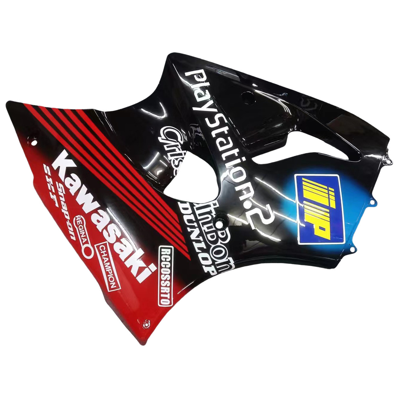 Amotopart Fairings Plastics Kawasaki ZX6R 636 00-02 ZZR600 05-08 Red Black Play Station Racing