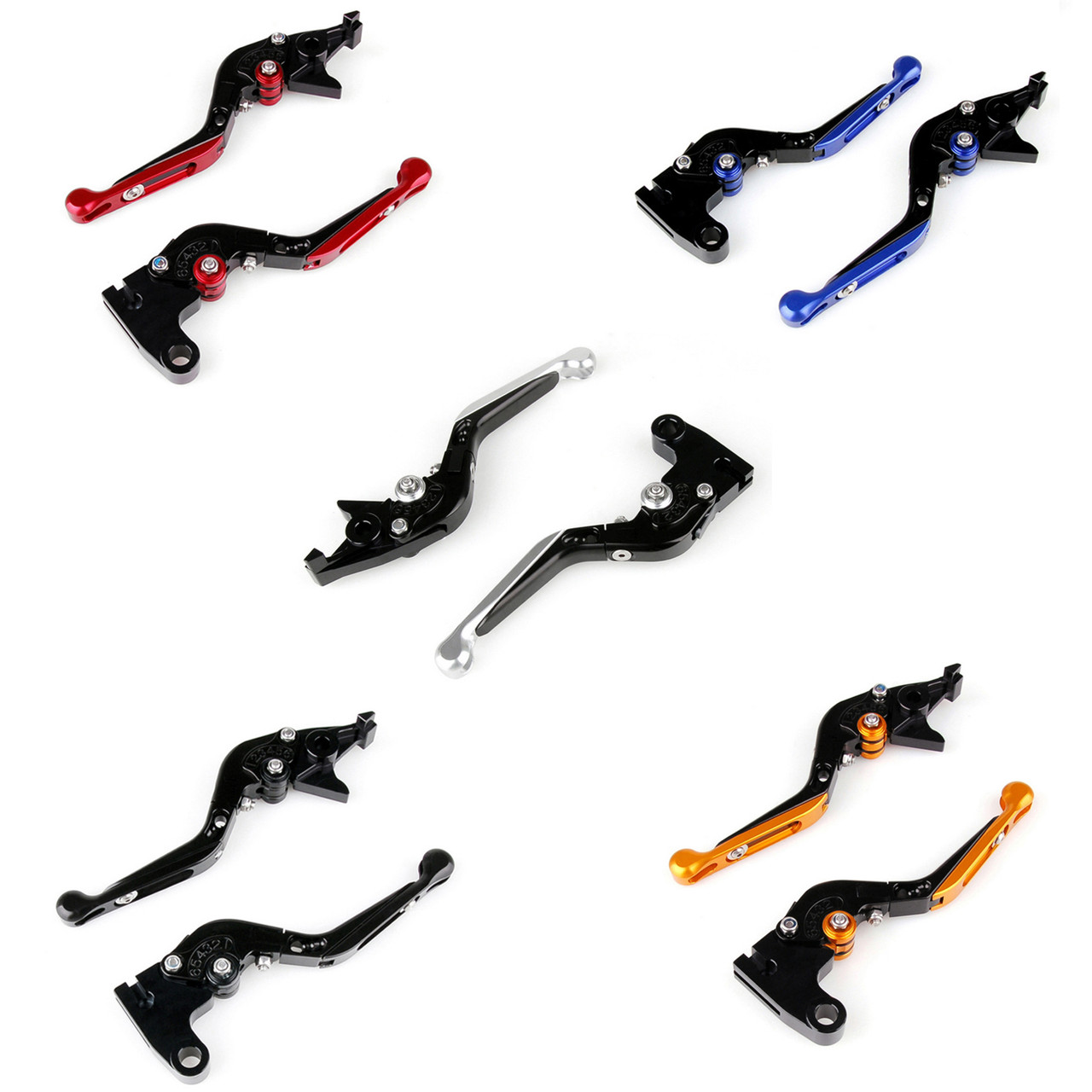 Staff Length Adjustable Brake Clutch Levers Honda Hornet 250 600 1998-2006