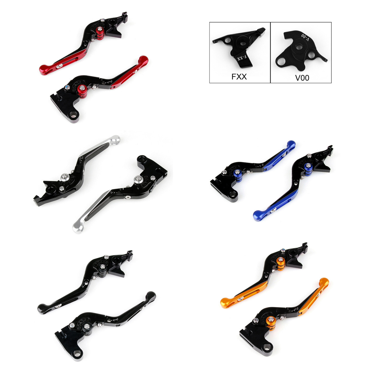 Staff Length Adjustable Brake Clutch Levers Honda VFR800 1998-2001 (F-XX/V-00)