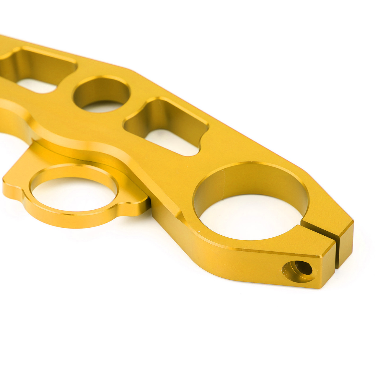 Lowering Triple Tree Front End Upper Top Clamp Kawasaki ZX6R (2009-2012) Gold