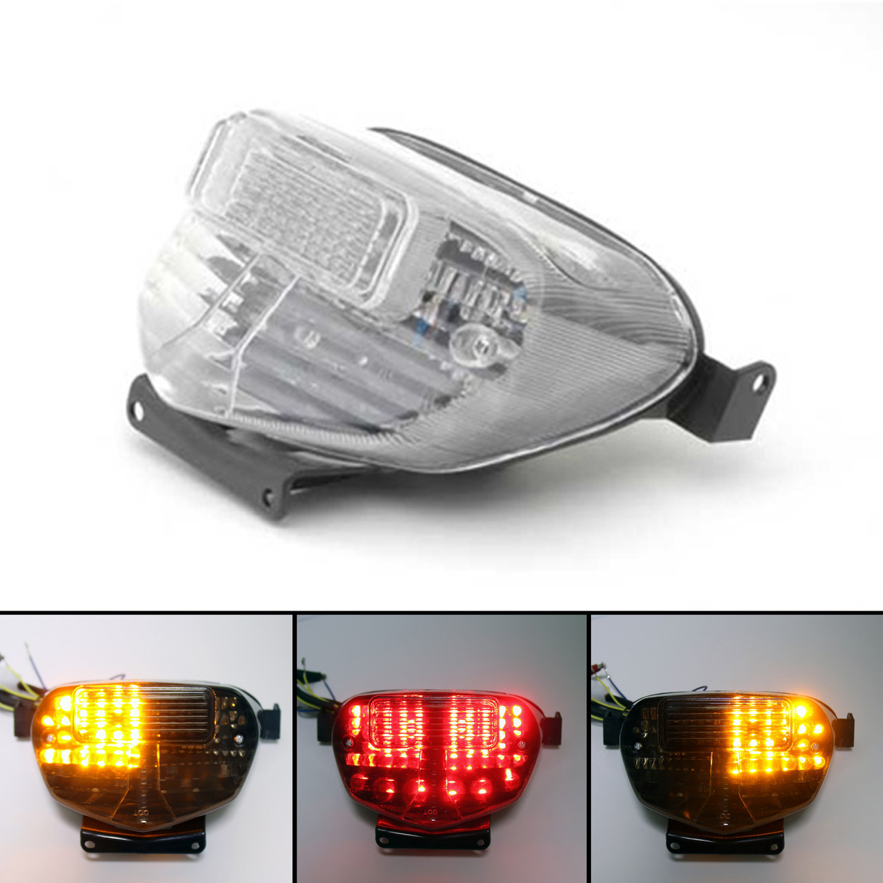 Tail Light with integrated Turn Signals for Suzuki GSXR 600 / 750 (00