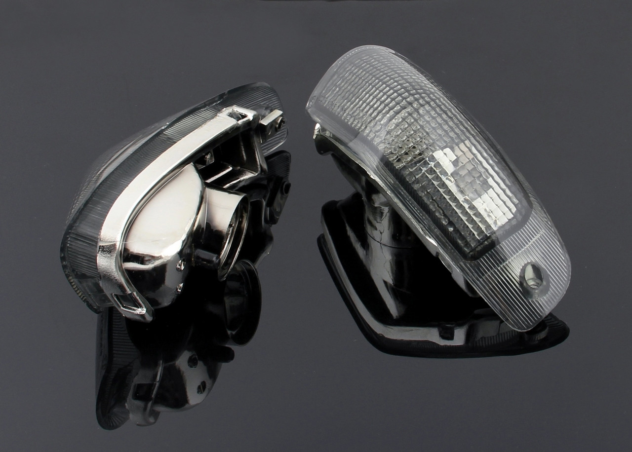 Front Turn Signals Lens Kawasaki ZZR600 ZX600E (1994-2004) Smoke