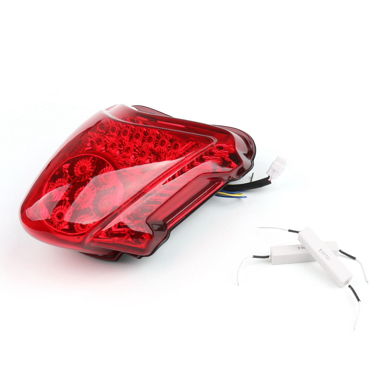 Integrated LED TailLight Turn Signals For Suzuki GSXR 1300 Hayabusa 2008-2014 Red