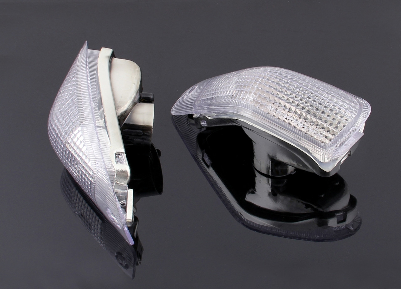 Front Turn Signals Lens Kawasaki ZZR600 ZX600E (1994-2004) Clear
