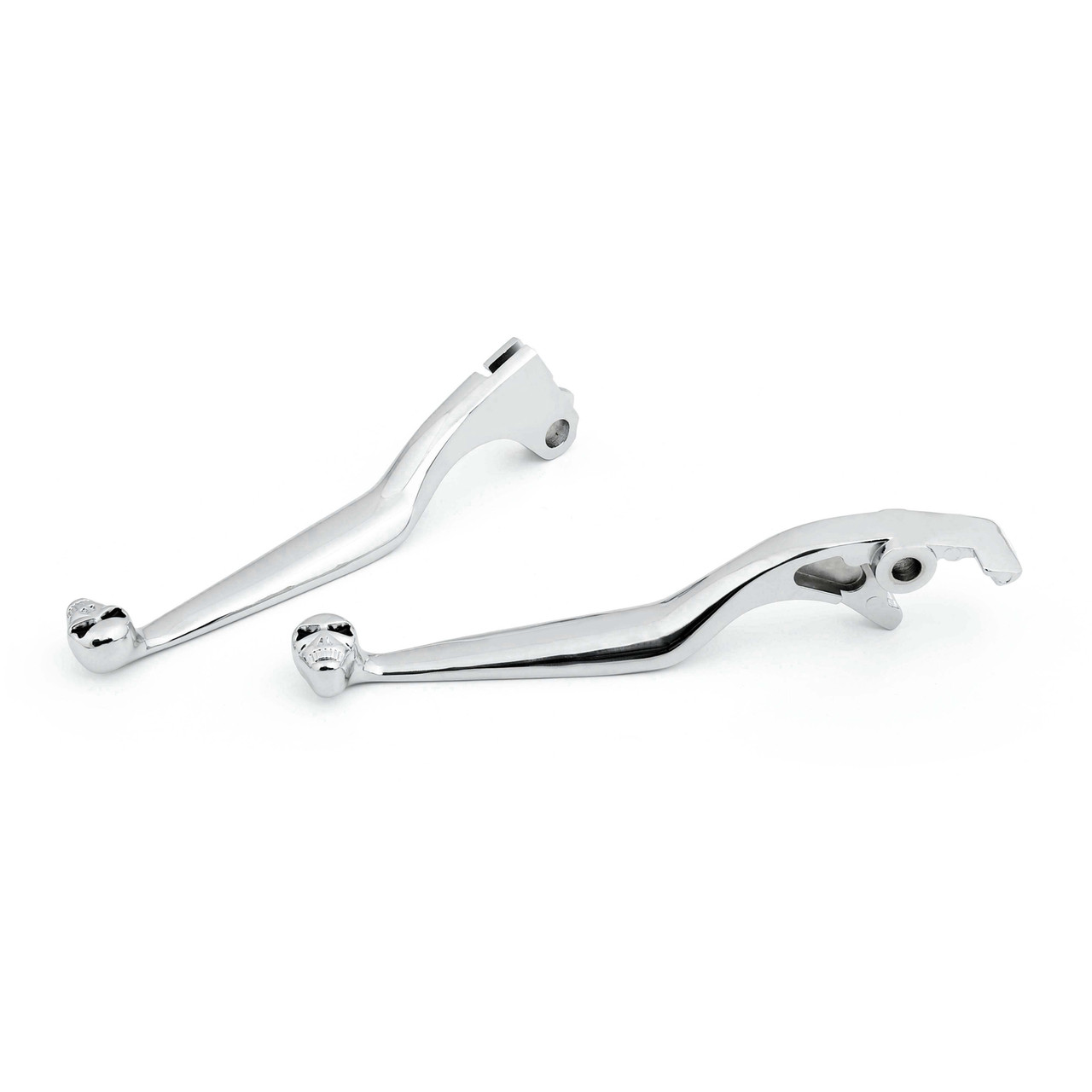 Skull Style Brake Clutch Levers Set Honda CB750 Nighthawk (1991-2007) Chrome