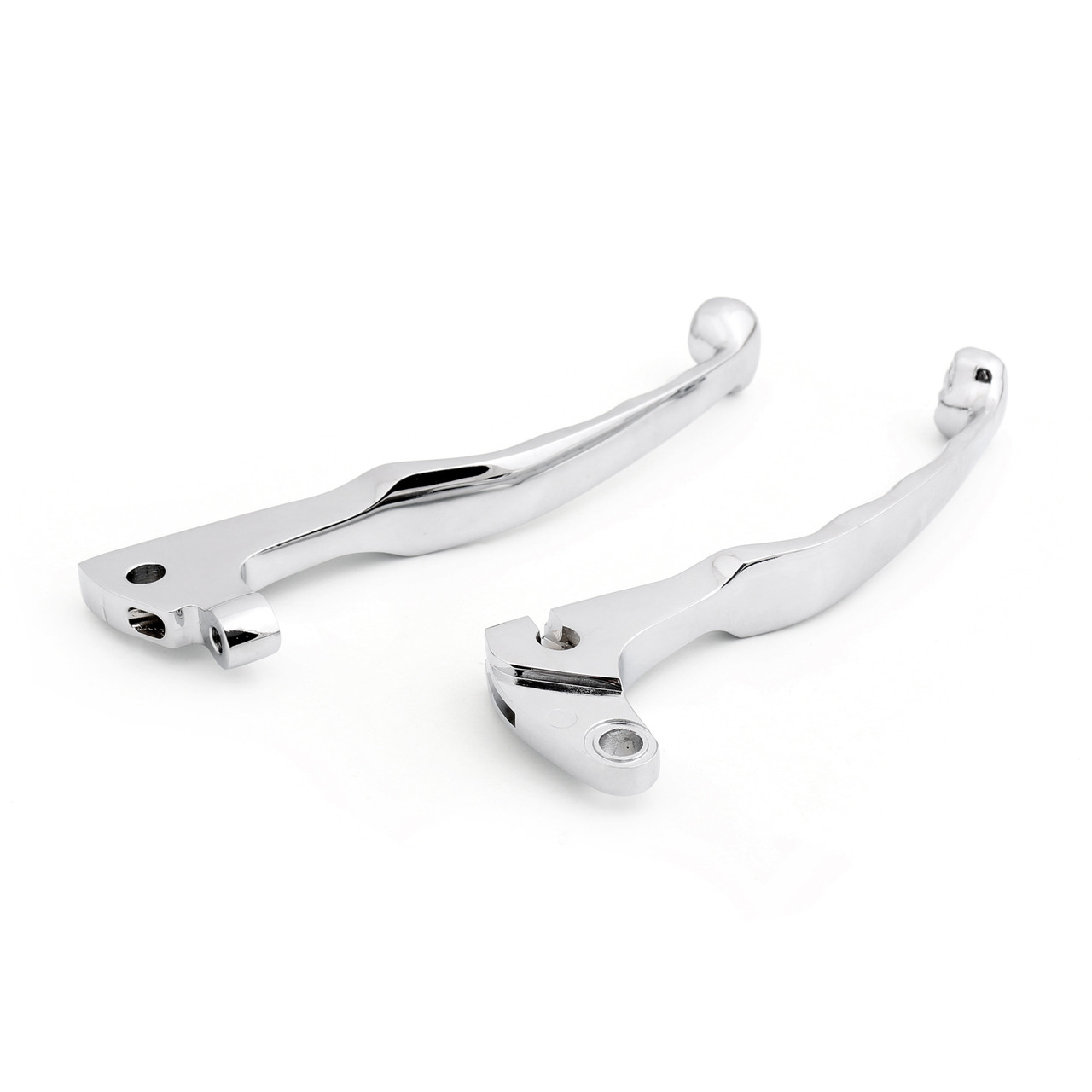 Skull Style Brake Clutch Levers Set Yamaha XV1000 (1985) Chrome