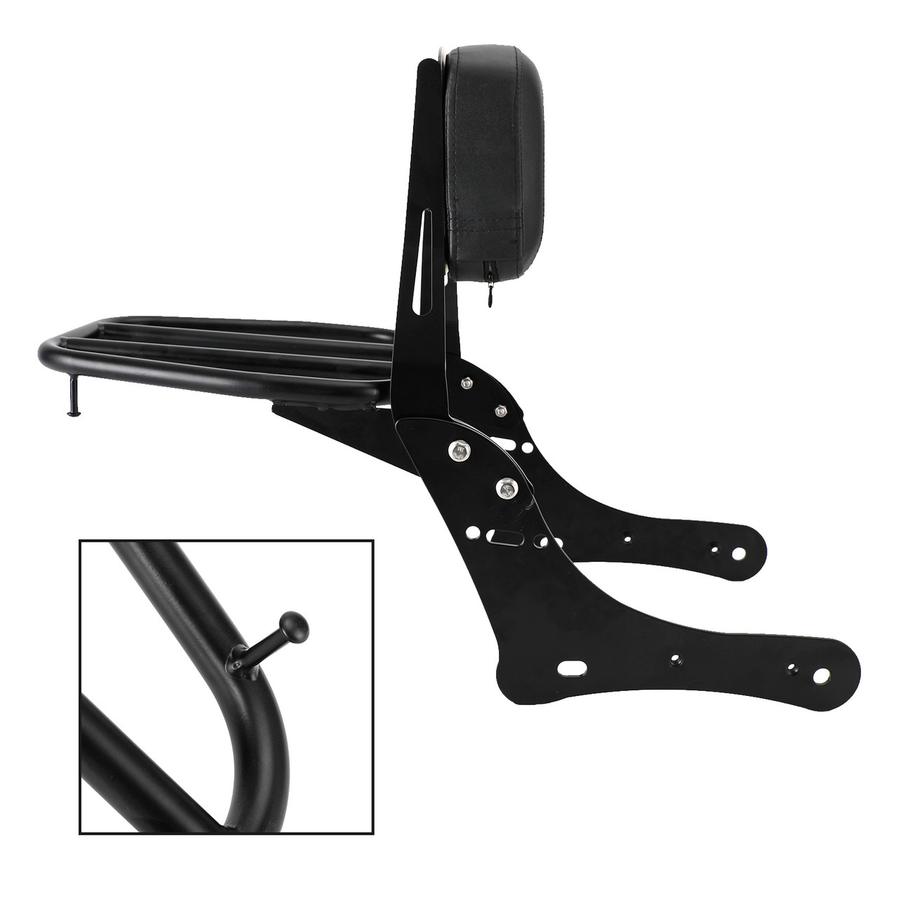 Sissy Bar Backrest Fit for Kawasaki Vulcan S 650 VN650 (20152017