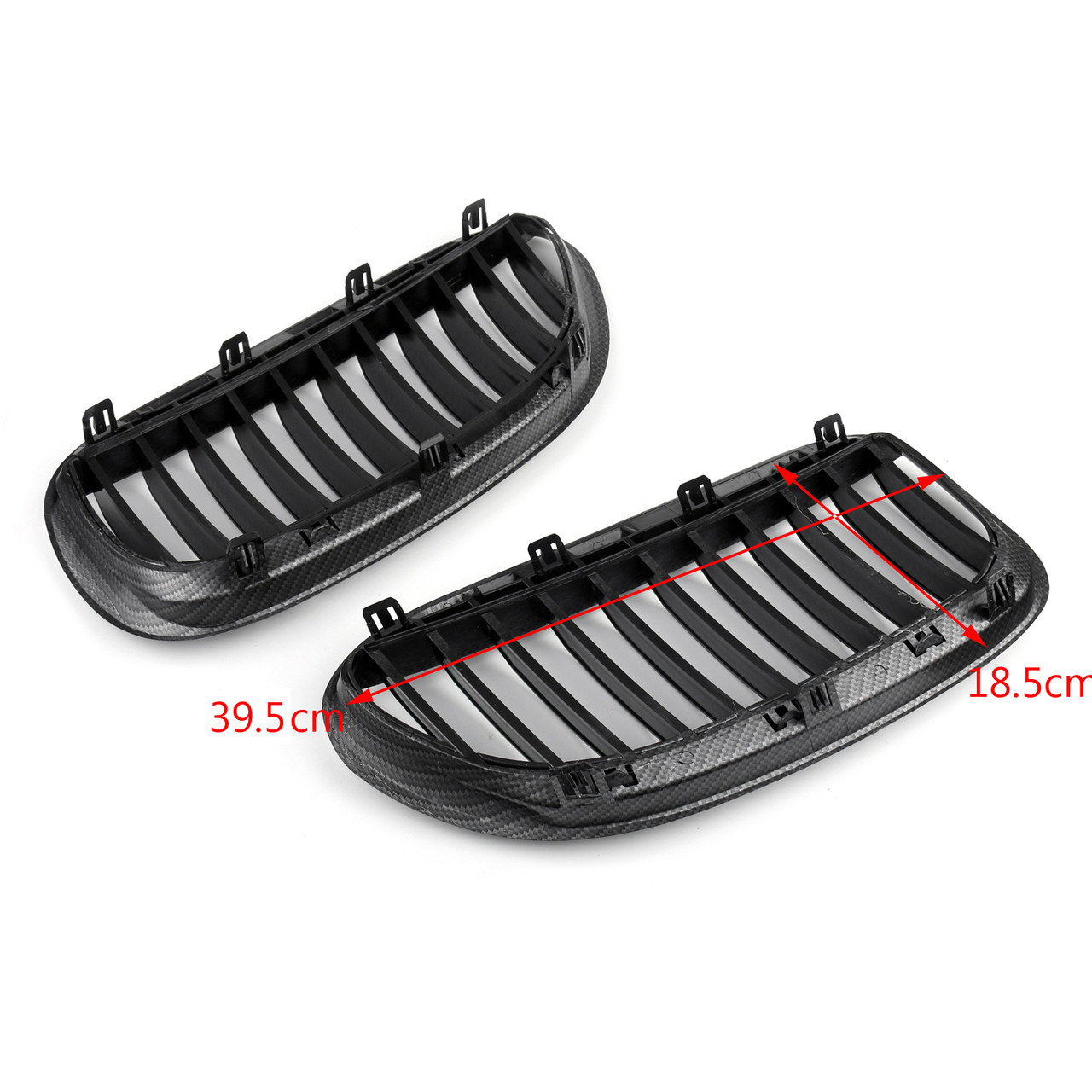 Kidney Grilles BMW E63 E64 M6 (2004-2010), Carbon