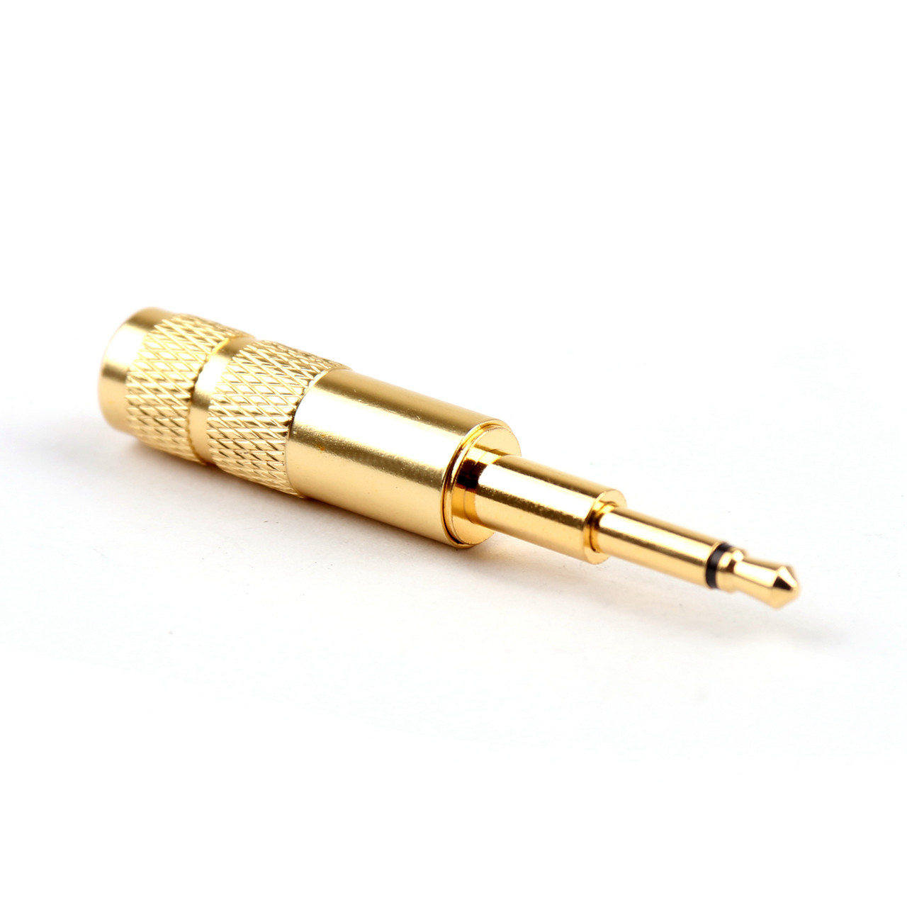 Mad Hornets 1PCS Upgraded 2.5mm Mono Jack Plug Connector Audio HD700 HE Oppo PM-1 PM-2, Gold