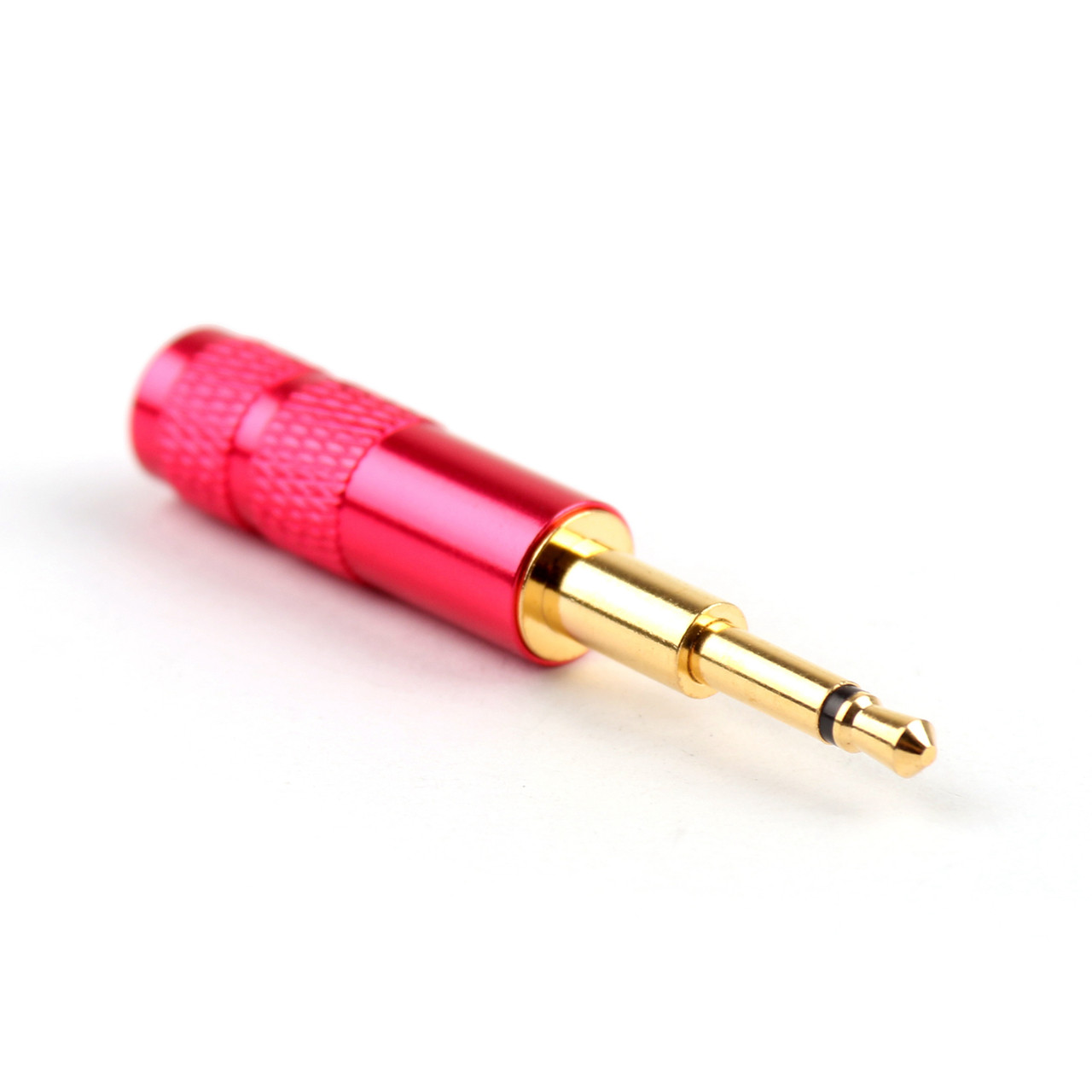 Mad Hornets 1PCS Upgraded 2.5mm Mono Jack Plug Connector Audio HD700 HE Oppo PM-1 PM-2, Red